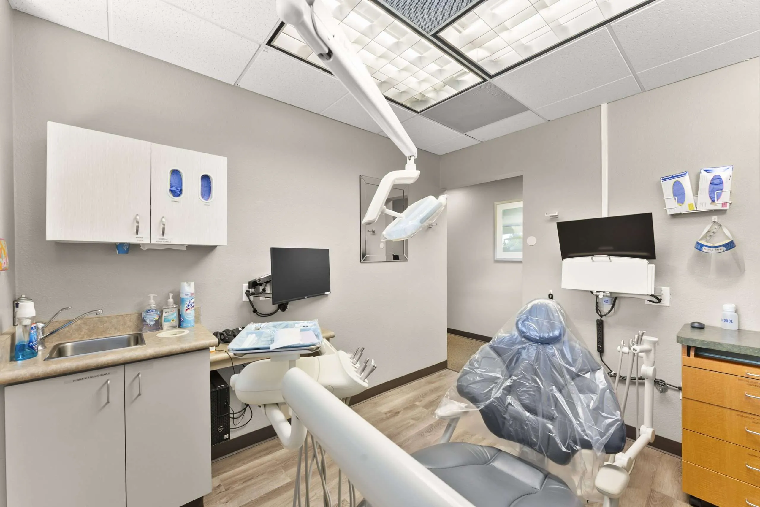 Cusp Dental reception area