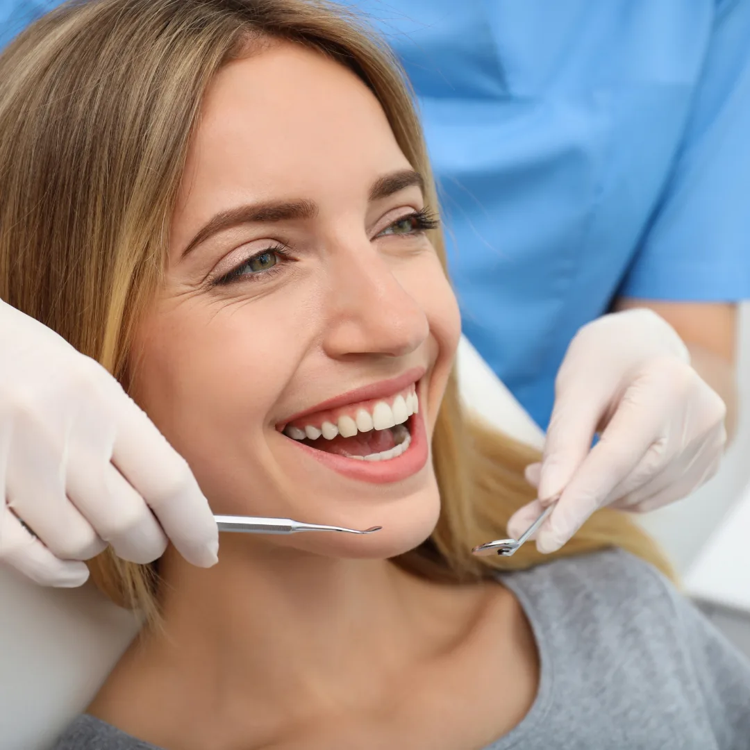 Professional dental cleaning at Cusp Dental Sacramento